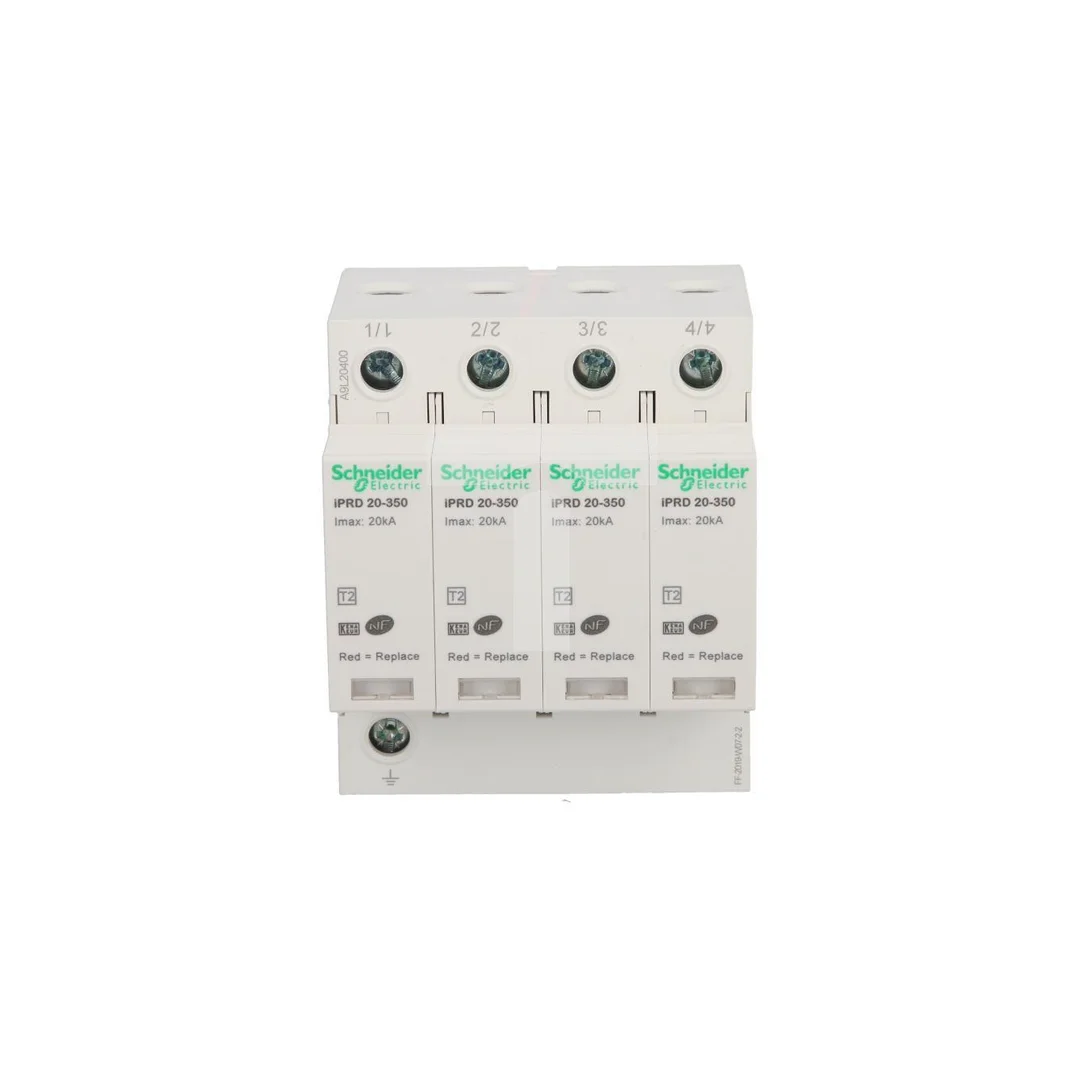 Ogranicznik przepięć Typ T2 4P 20kA iPRD-20-20kA-350V-4P A9L20400