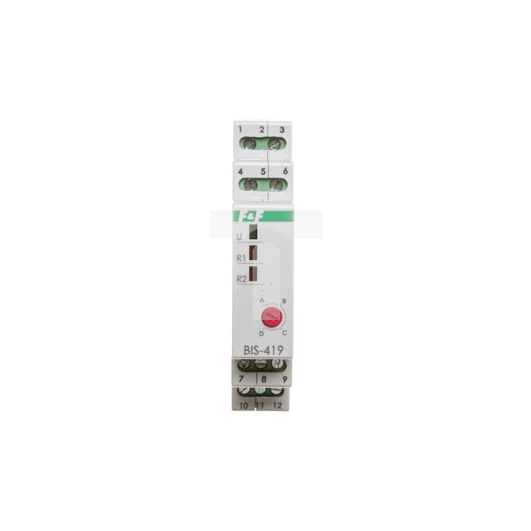 Przekaźnik bistabilny 2P 16A separowany 230VAC/DC 230VAC 4-funkcyjny BIS-419