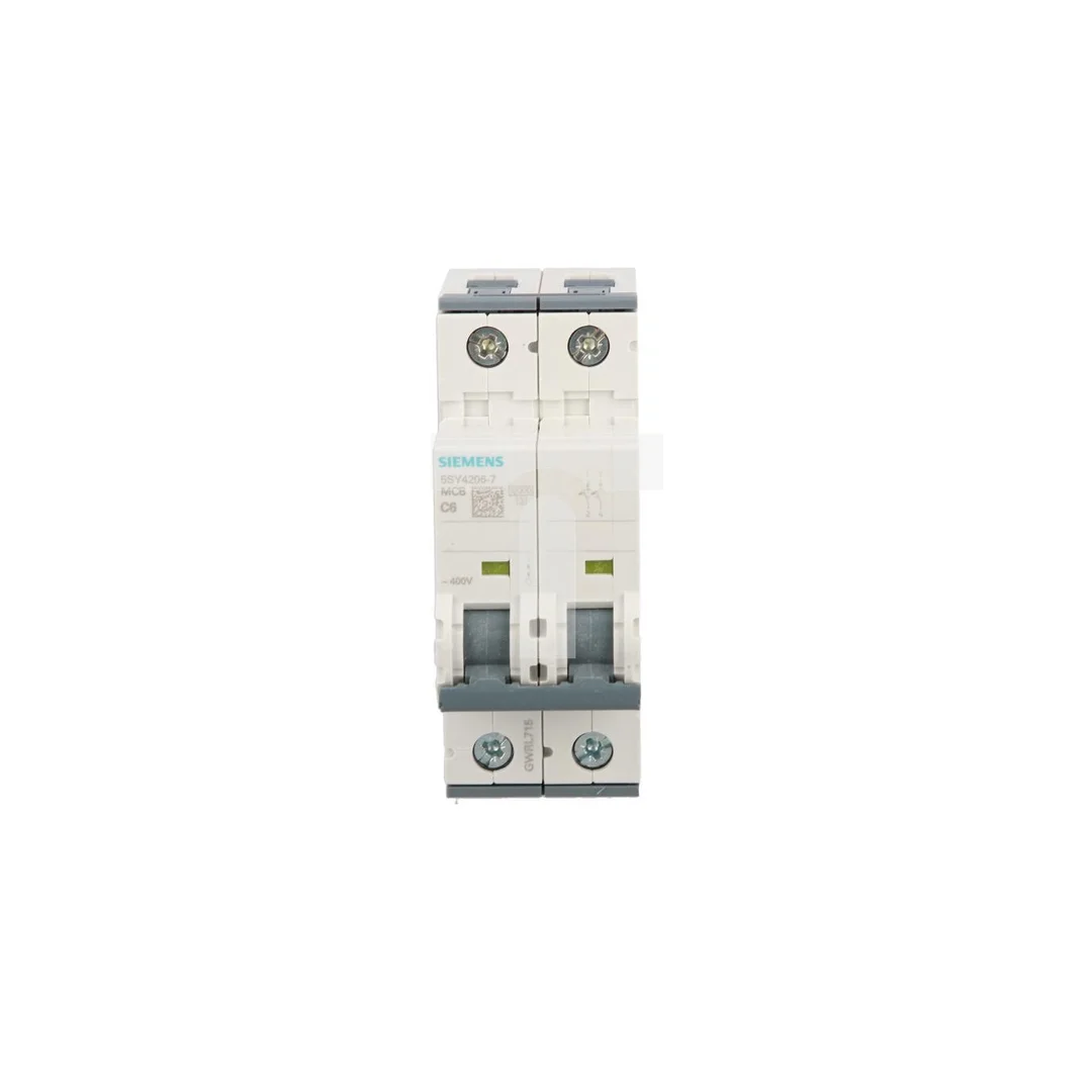 Wyłącznik nadprądowy 2P C 6A 10kA AC SENTRON 5SY4206-7