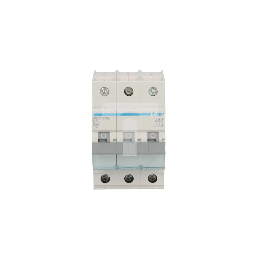 Wyłącznik nadprądowy 3P B 10A 6kA AC MBN310E