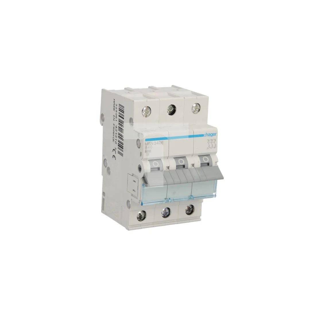Wyłącznik nadprądowy 3P B 40A 6kA AC MBN340E