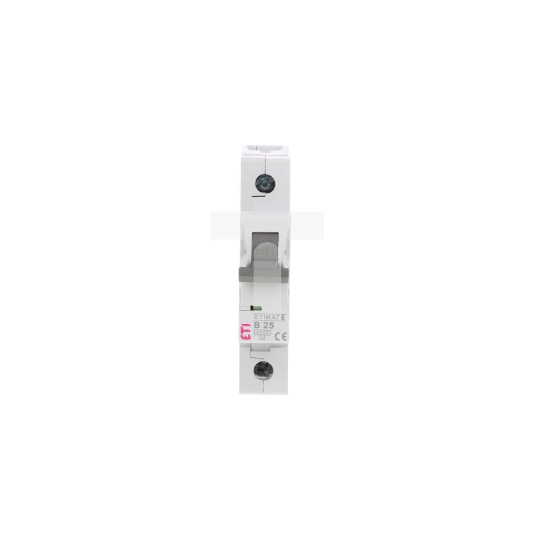 Wyłącznik nadprądowy 1P B 25A 6kA AC ETIMAT 6 002111518