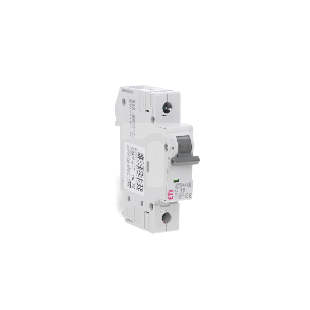 Wyłącznik nadprądowy 1P C 10A 6kA AC ETIMAT 6 002141514