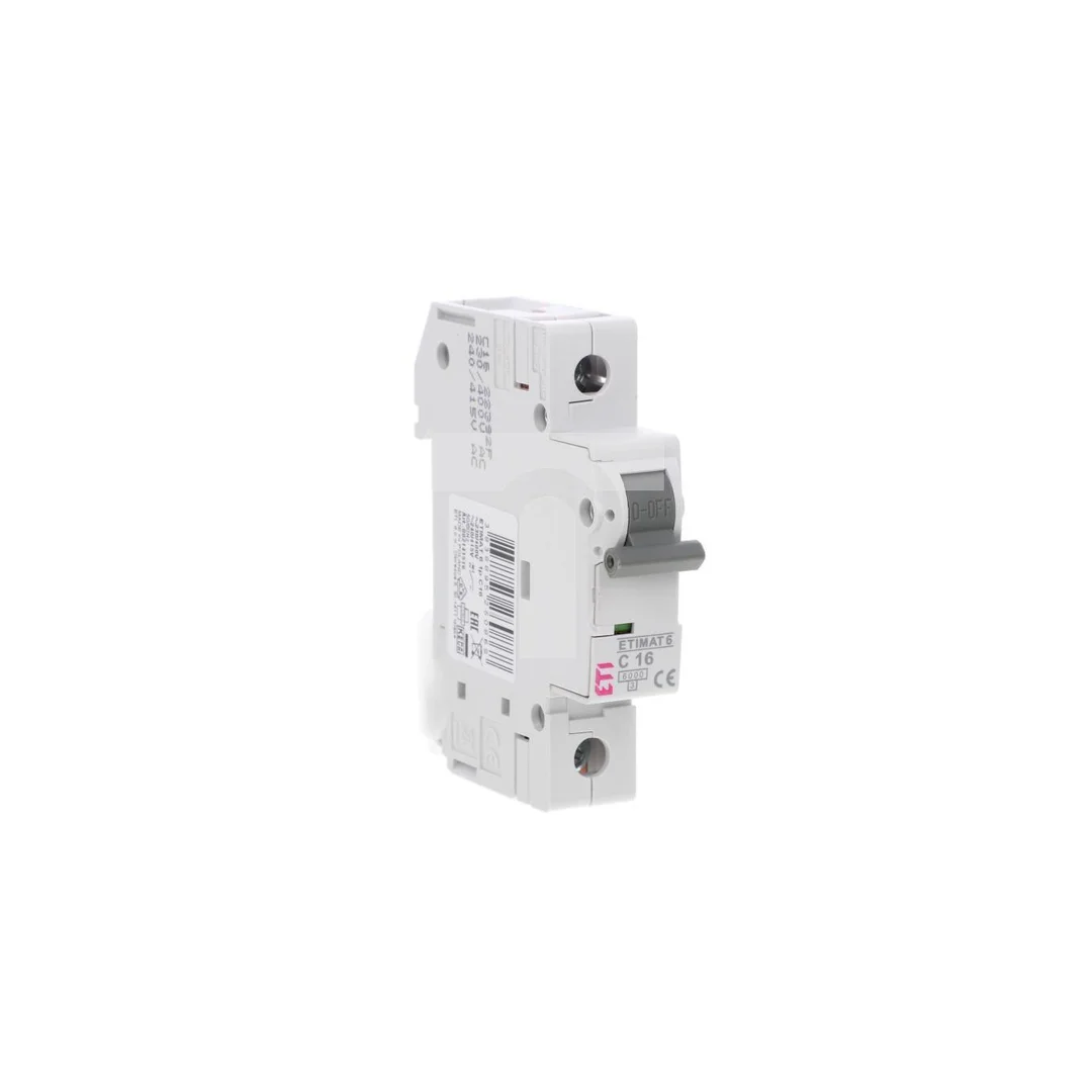 Wyłącznik nadprądowy 1P C 16A 6kA AC ETIMAT 6 002141516