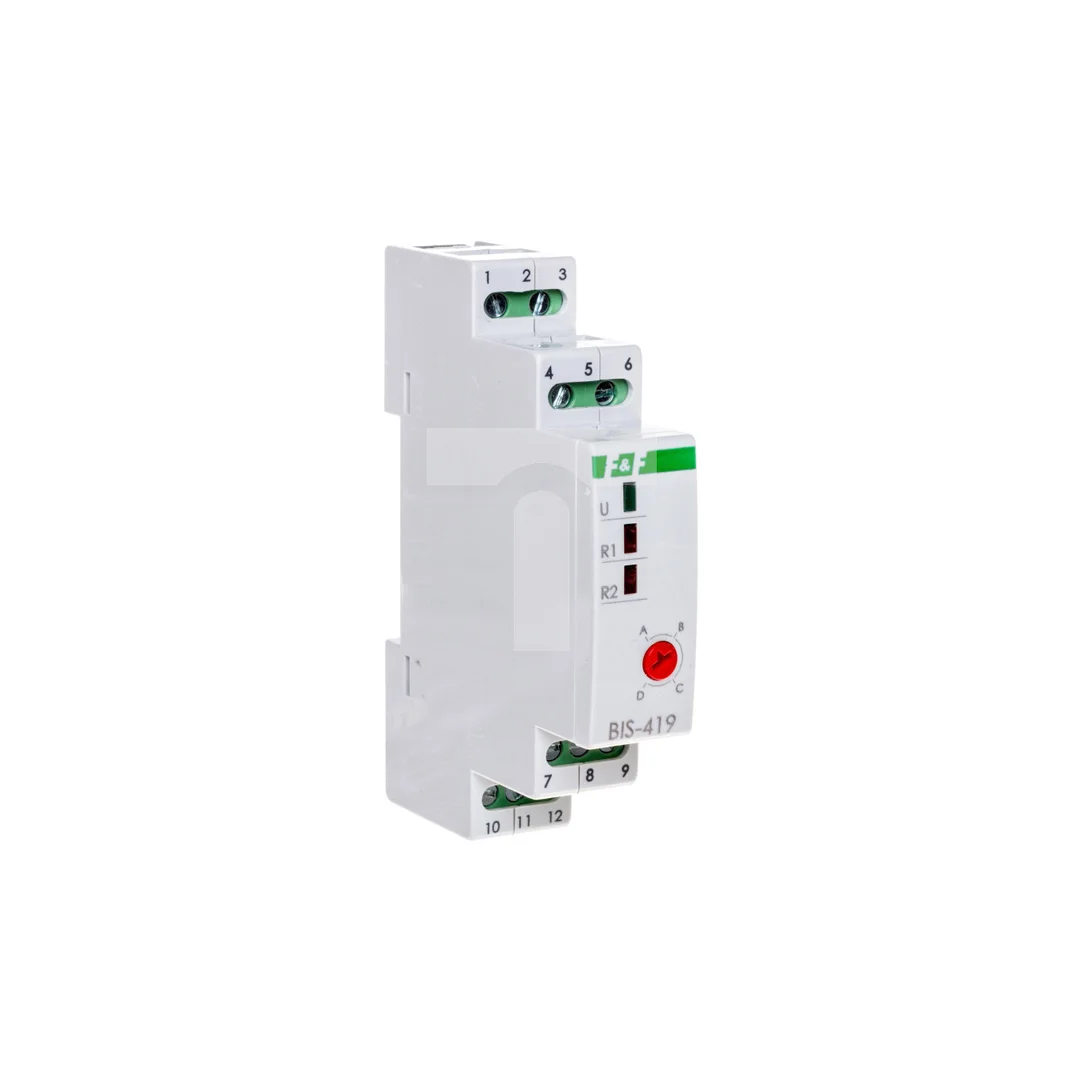 Przekaźnik bistabilny 2P 16A 100-265V AC Inrush, BIS-419-LED