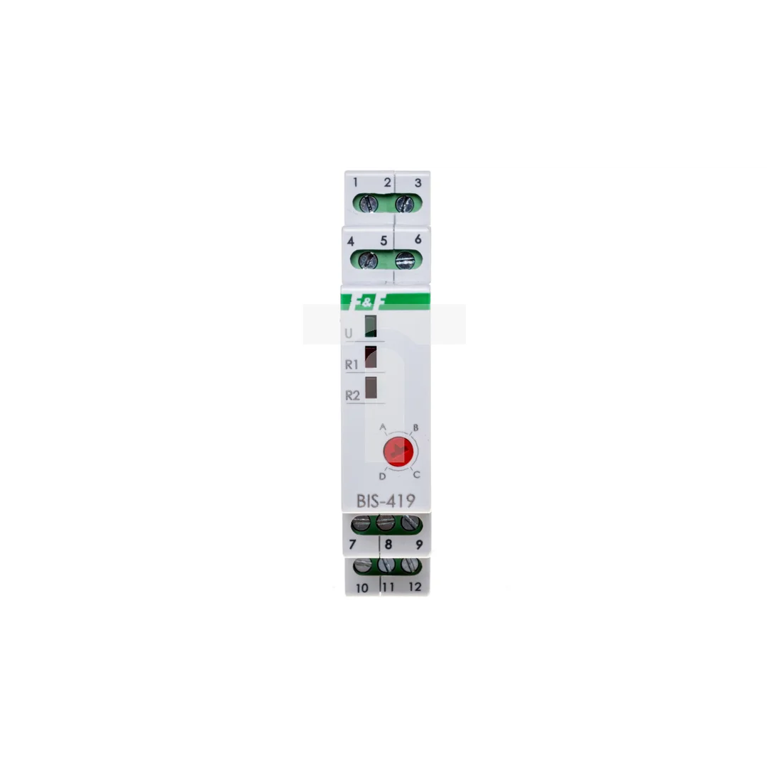Przekaźnik bistabilny 2P 16A 100-265V AC Inrush, BIS-419-LED