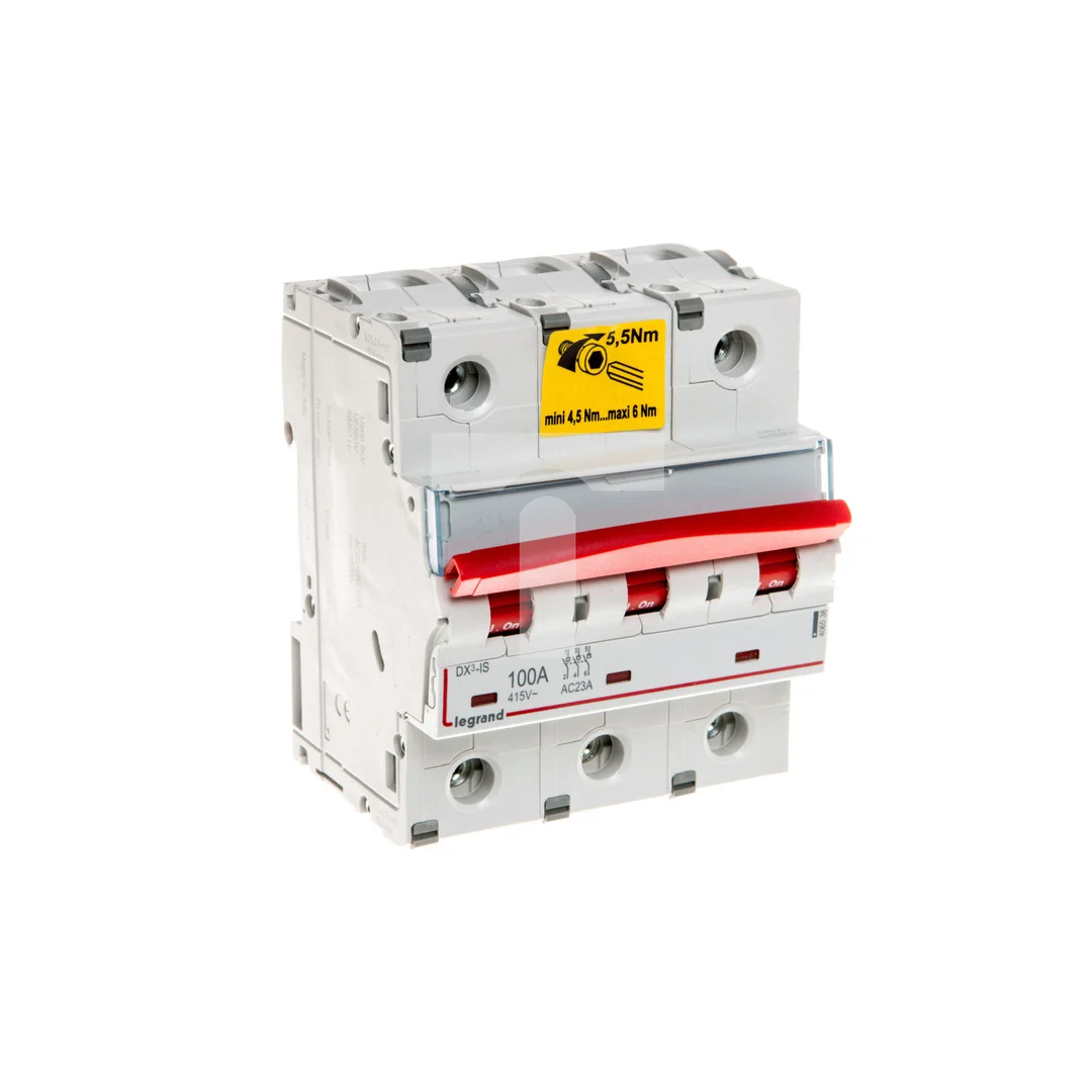 Rozłącznik modułowy 100A 3P 25kA FRX403 406538