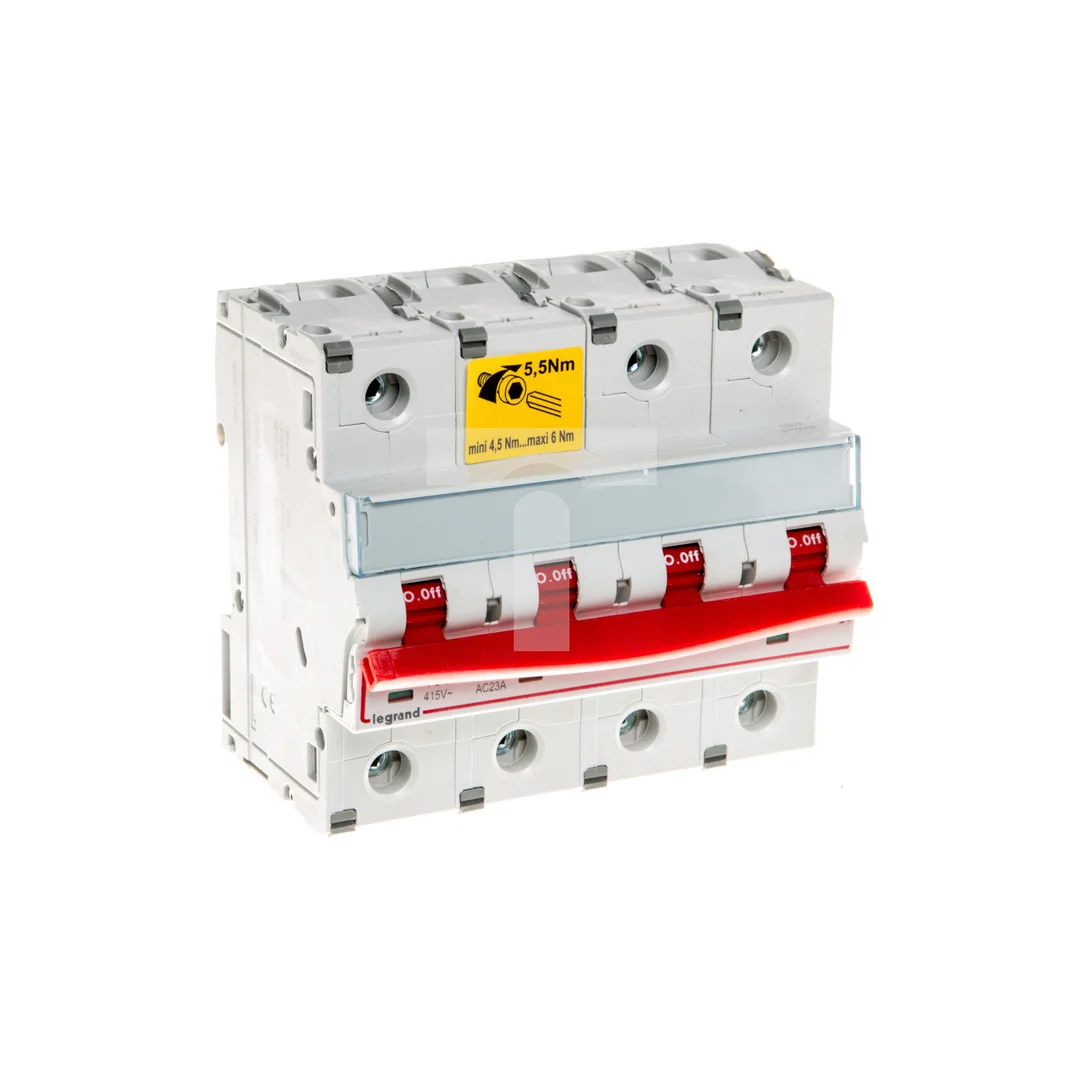 Rozłącznik modułowy 100A 4P 25kA FRX404 406546
