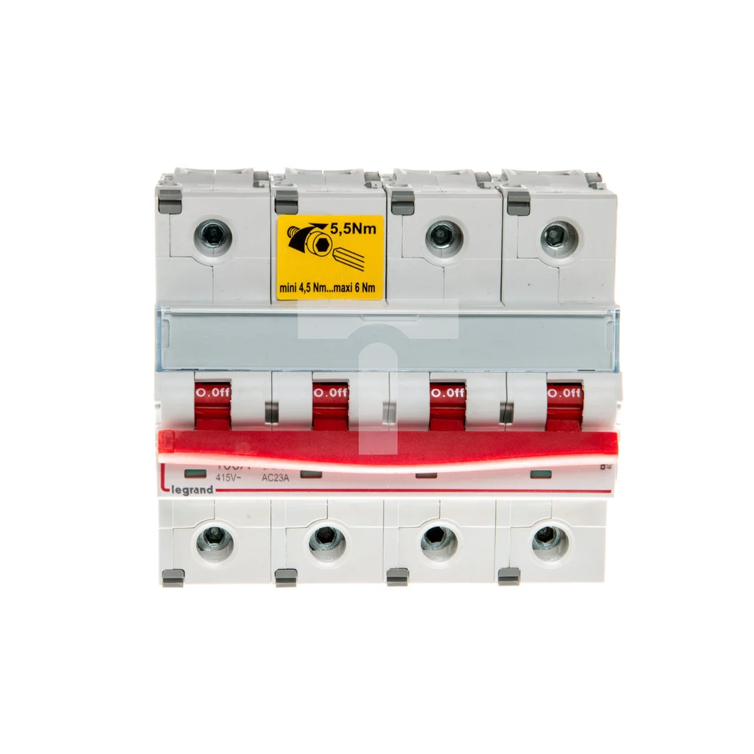 Rozłącznik modułowy 100A 4P 25kA FRX404 406546