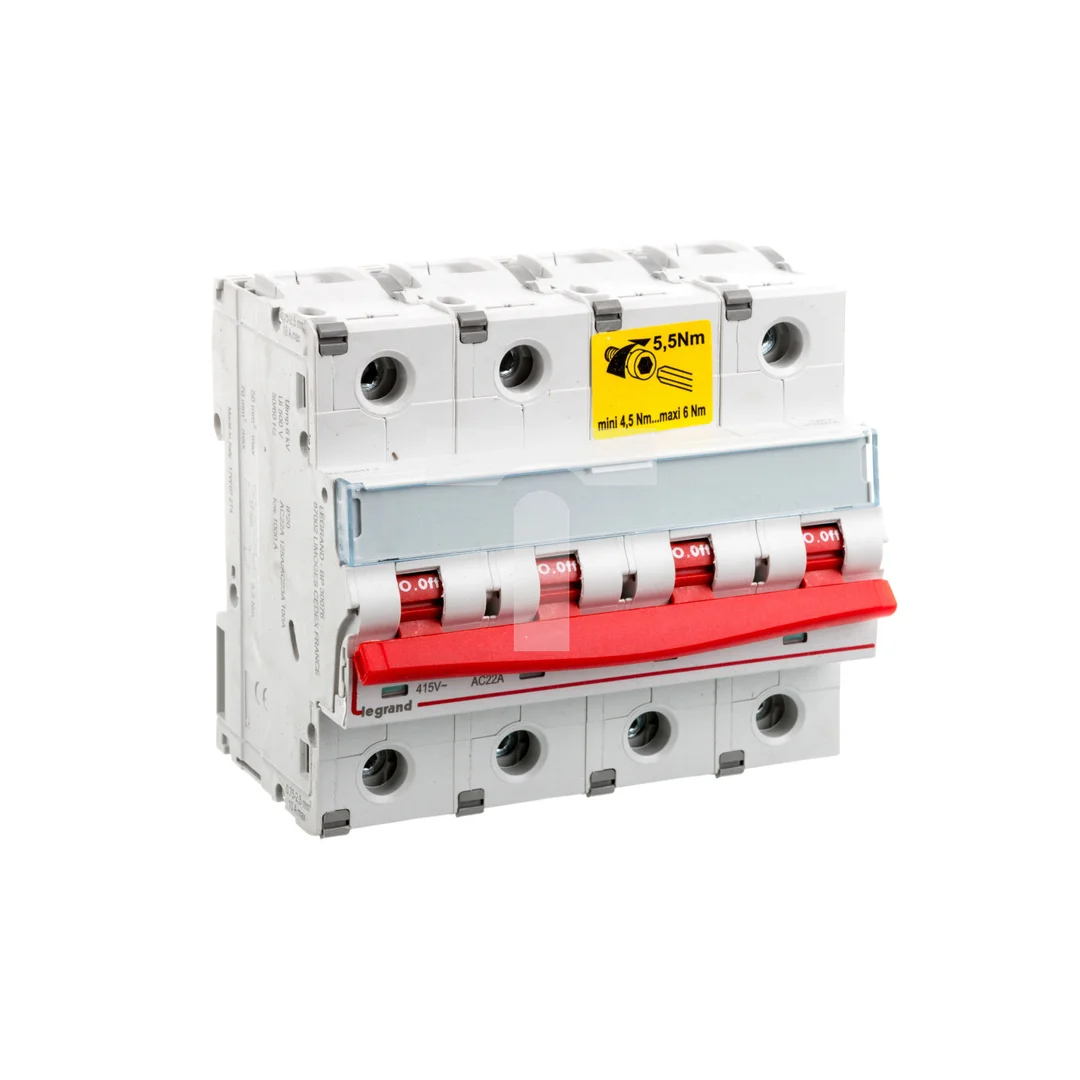 Rozłącznik modułowy 125A 4P 25kA FRX404 406547