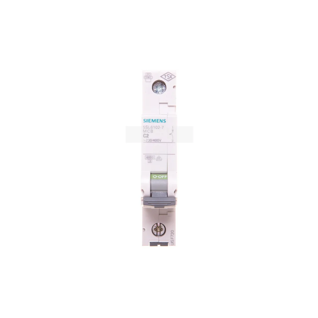Wyłącznik nadprądowy 1P C 2A 6kA AC SENTRON 5SL6102-7