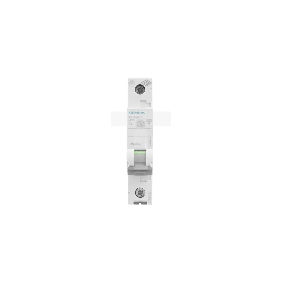 Wyłącznik nadprądowy 1P C 2A 6kA AC SENTRON 5SL6102-7