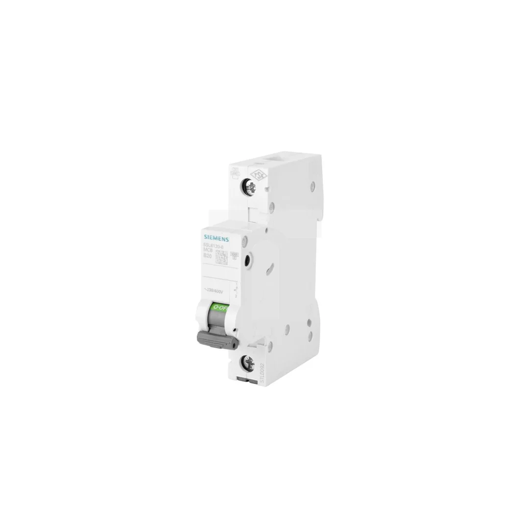 Wyłącznik nadprądowy 1P B 20A 6kA AC SENTRON 5SL6120-6