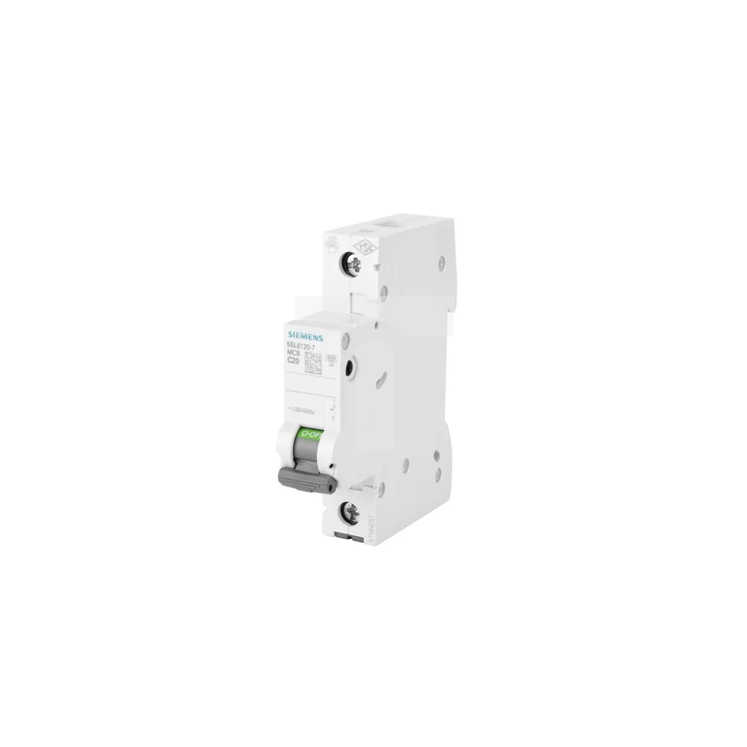 Wyłącznik nadprądowy 1P C 20A 6kA AC SENTRON 5SL6120-7