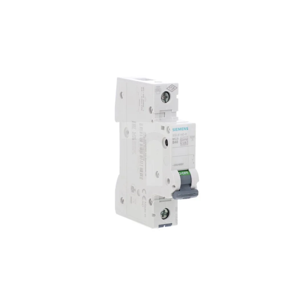 Wyłącznik nadprądowy 1P B 40A 6kA AC SENTRON 5SL6140-6