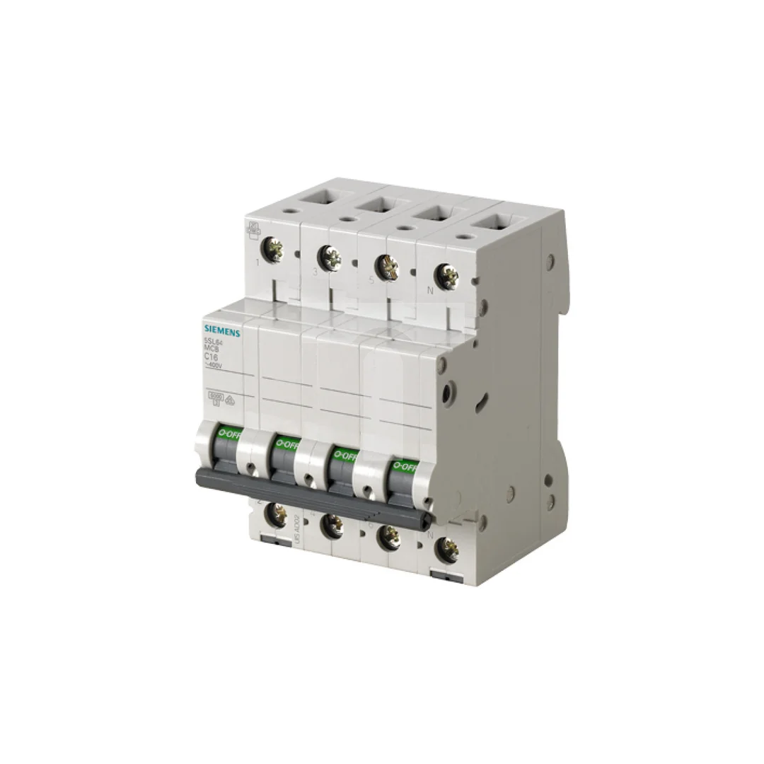 Wyłącznik nadprądowy 3+N B 16A 6kA AC SENTRON 5SL6616-6