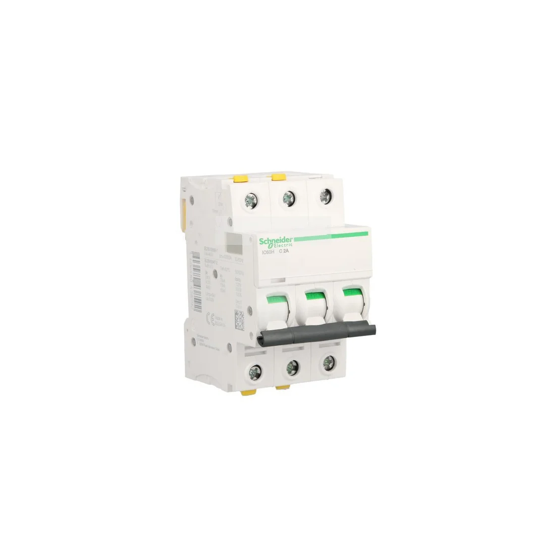 Wyłącznik nadprądowy 3P C 2A 10kA AC iC60H-C2-3 Acti9 A9F07302
