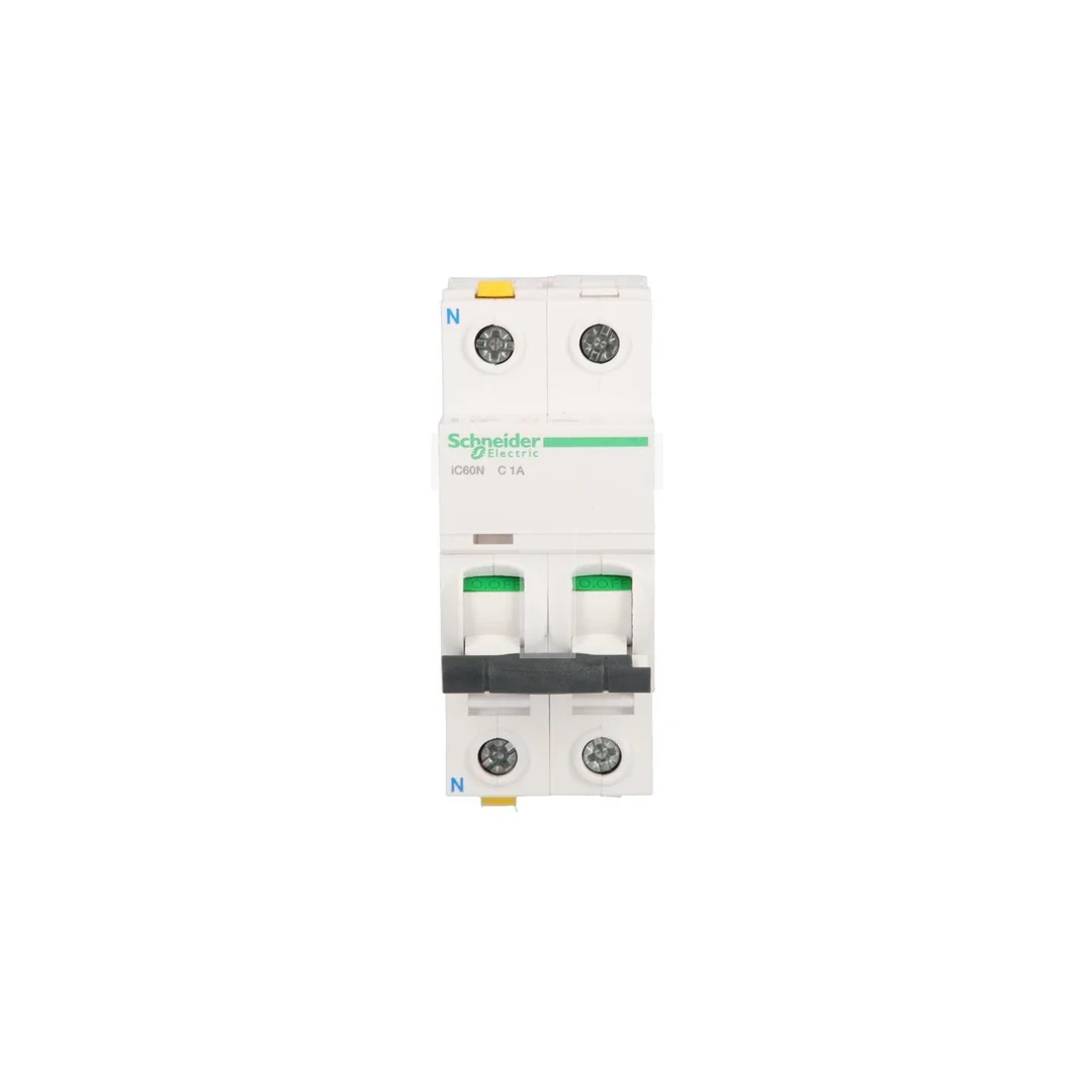 Wyłącznik nadprądowy 1P+N C 1A 6kA AC iC60N-C1-1N Acti9 A9F04601