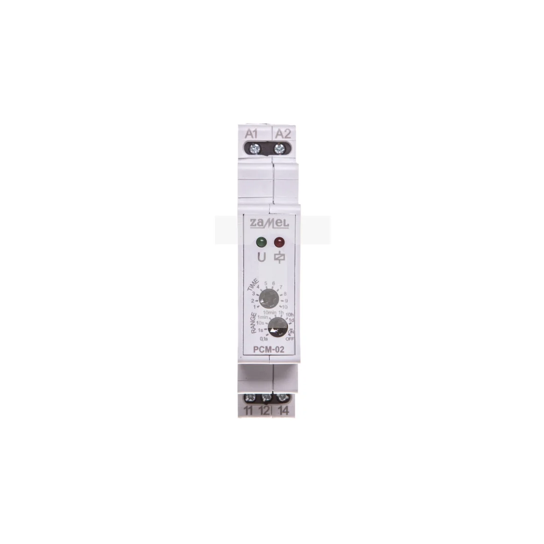 Przekaźnik czasowy 12-240V AC/DC PCM-02/U EXT10000077
