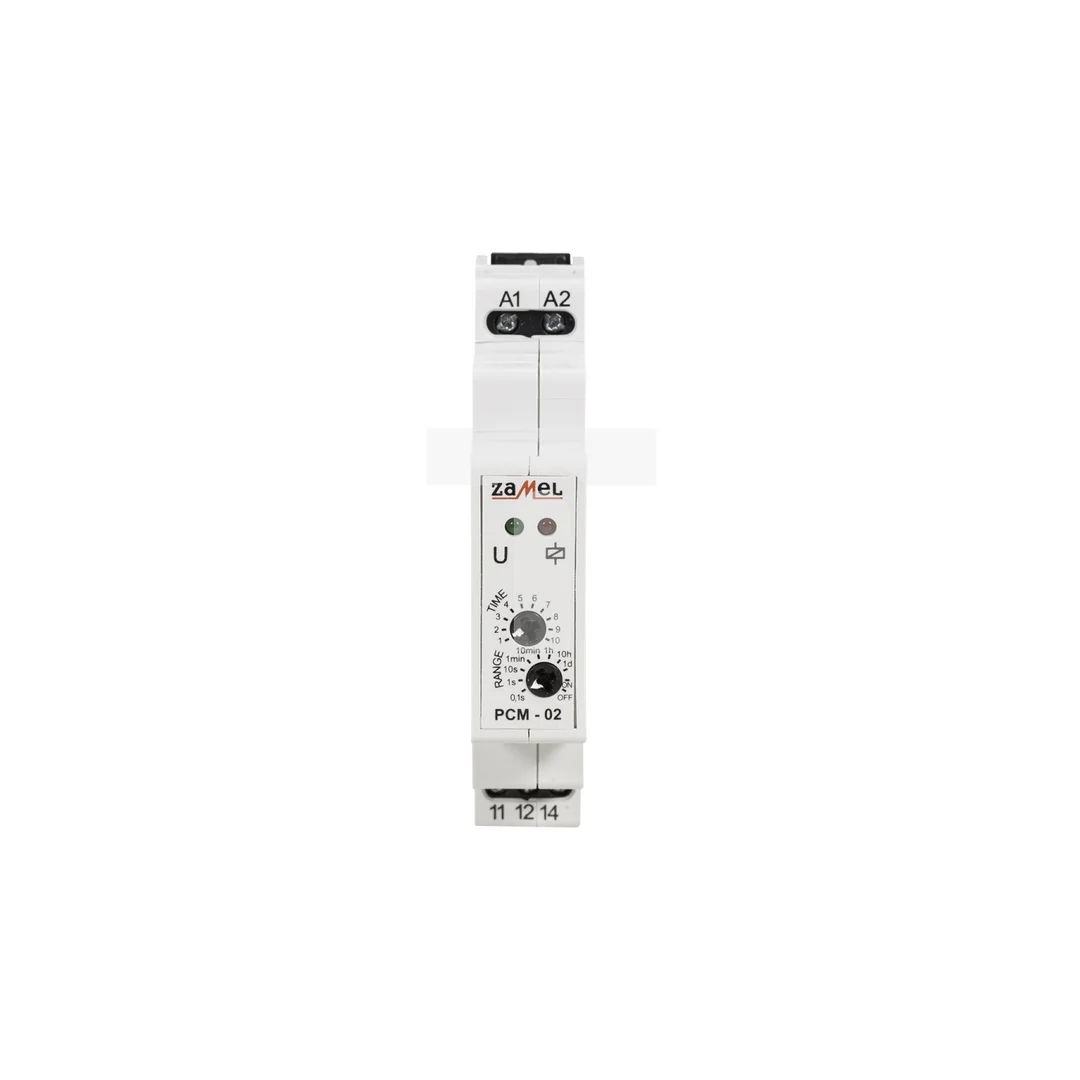 Przekaźnik czasowy 12-240V AC/DC PCM-02/U EXT10000077