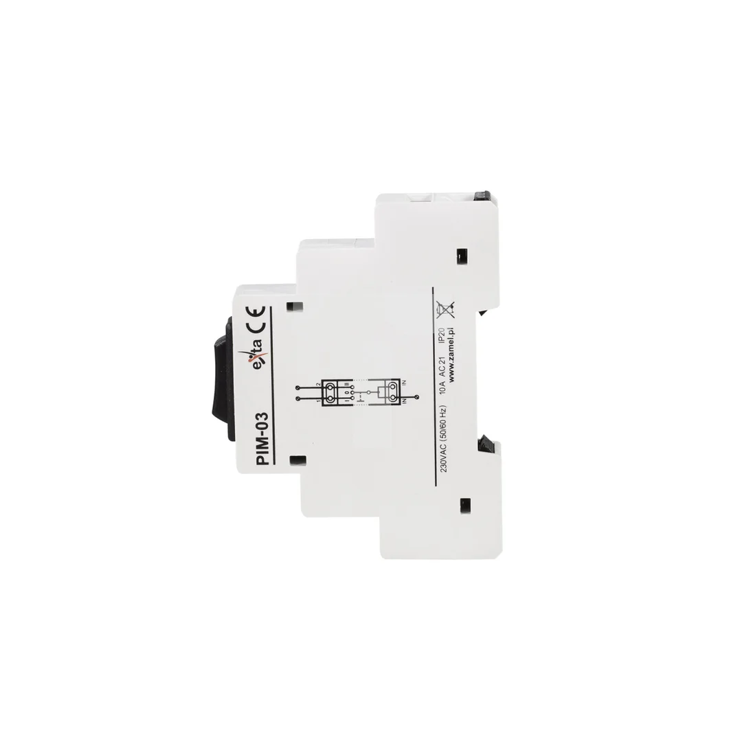 Przełącznik instalacyjny I-0-II 230V PIM-03 EXT10000100