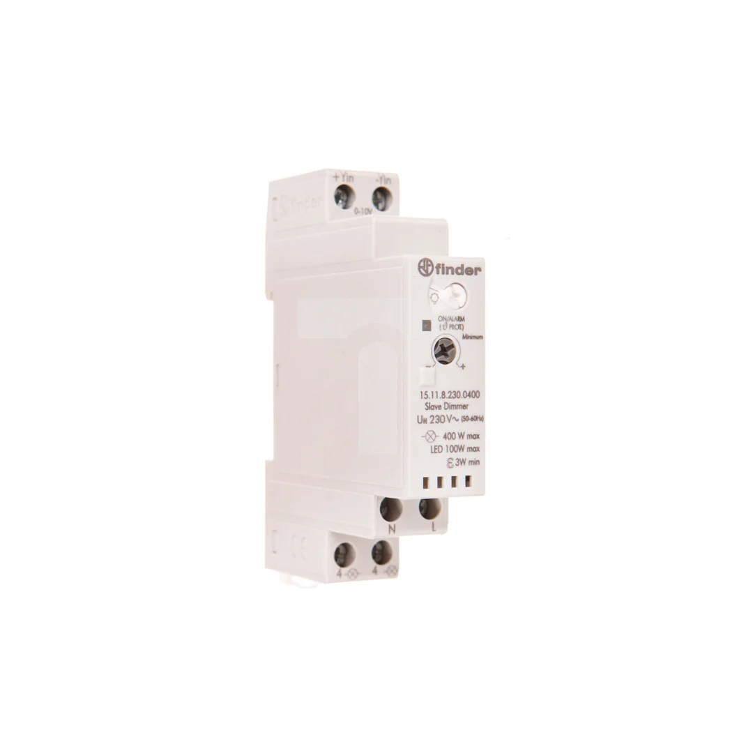 Elektroniczny przekaźnik impulsowy ze ściemniaczem 400W 45-65Hz funkcja SLAVE, sterowanie 0-10V 15.11.8.230.0400