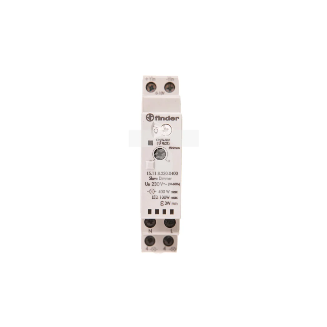 Elektroniczny przekaźnik impulsowy ze ściemniaczem 400W 45-65Hz funkcja SLAVE, sterowanie 0-10V 15.11.8.230.0400