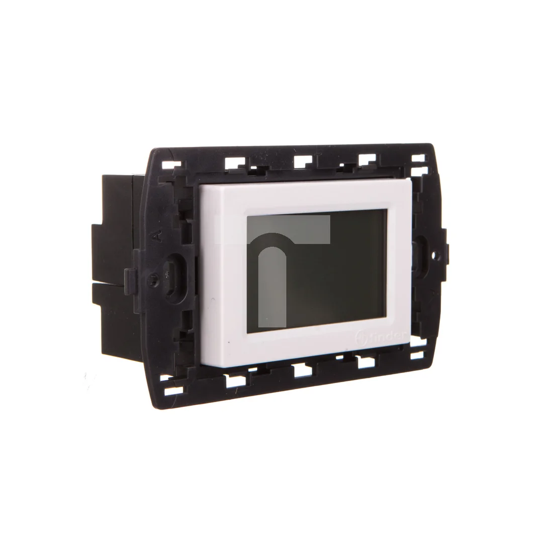 Termostat elektroniczny biały do zabudowy, programowany tygodniowo 1C.51.9.003.0007