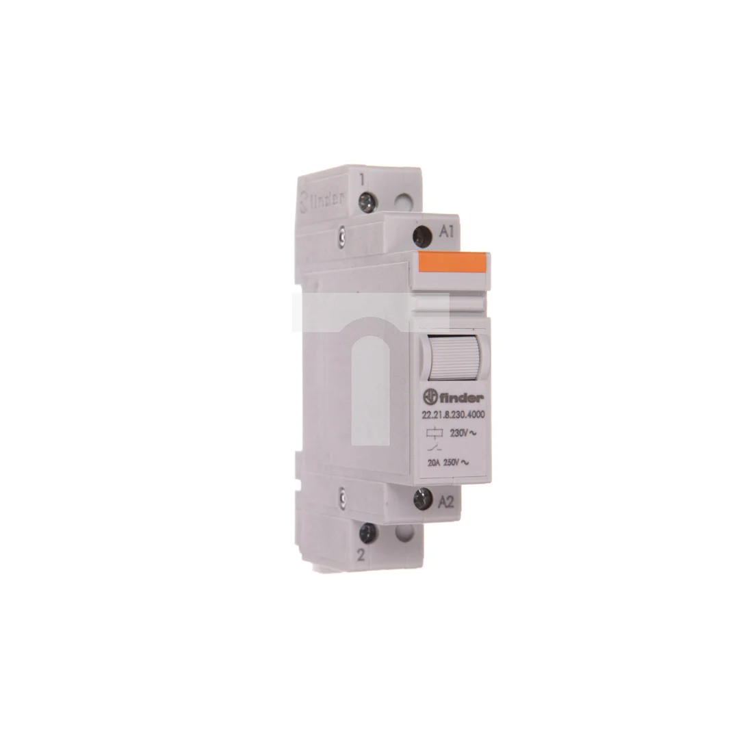 Przekaźnik modułowy mocy 1Z 20A 230V AC, styk AgSnO2 22.21.8.230.4000