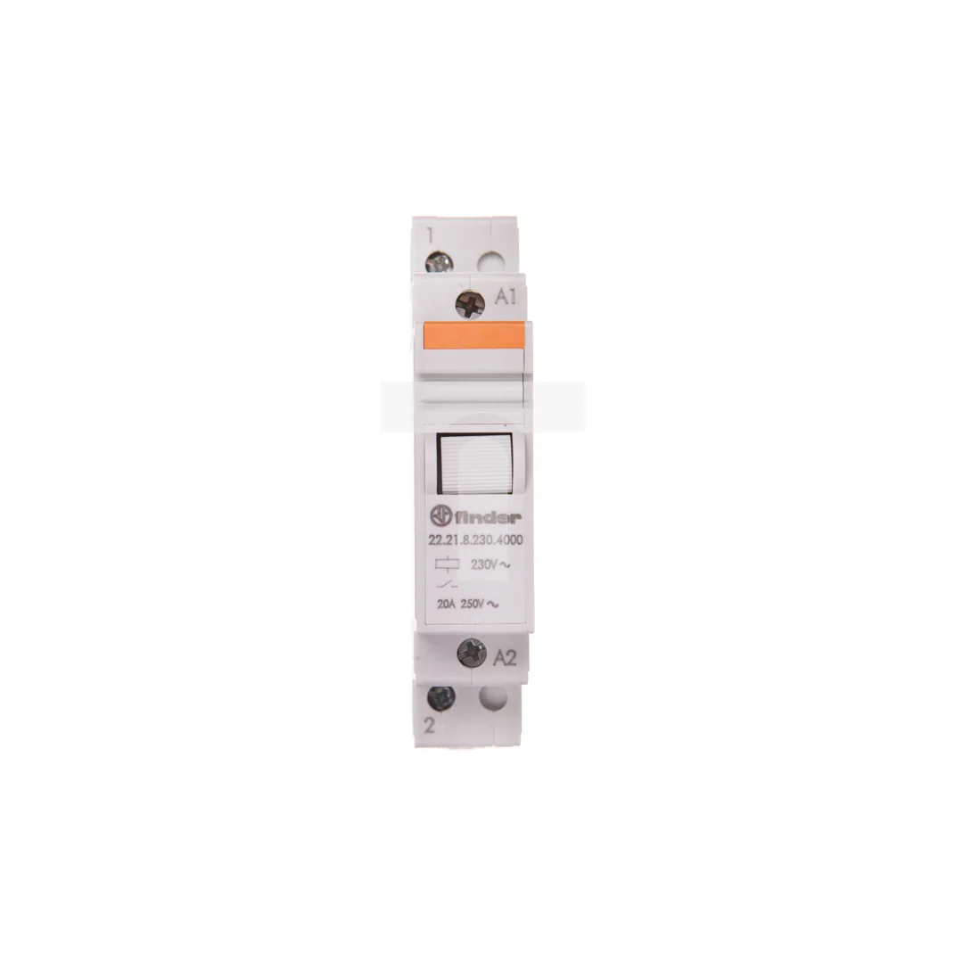 Przekaźnik modułowy mocy 1Z 20A 230V AC, styk AgSnO2 22.21.8.230.4000