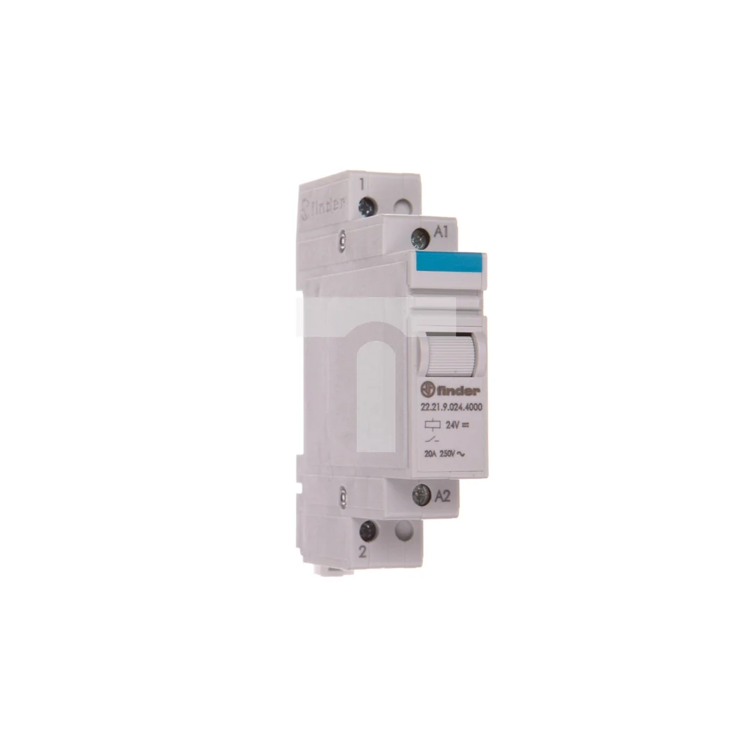 Przekaźnik modułowy mocy 1Z 20A 24V DC, styk AgSnO2 22.21.9.024.4000