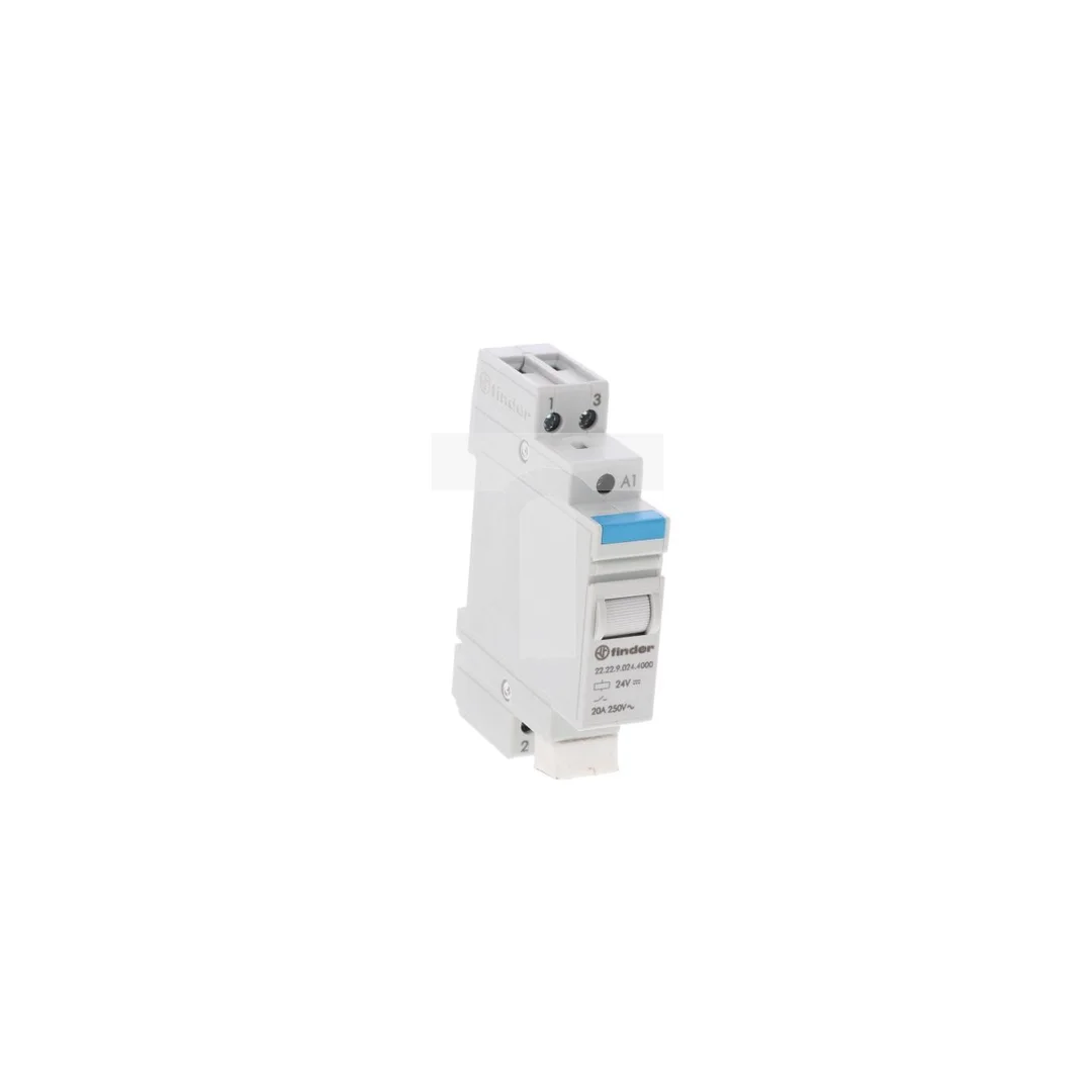 Przekaźnik modułowy mocy 2Z 20A 24V DC, styk AgSnO2 22.22.9.024.4000