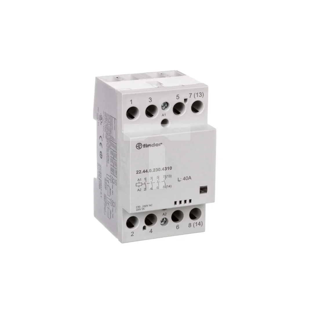 Stycznik modułowy 4Z 40A 230V AC/DC wskaźnik zadziałania 22.44.0.230.4310