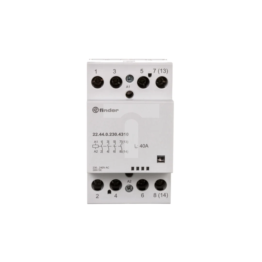 Stycznik modułowy 4Z 40A 230V AC/DC wskaźnik zadziałania 22.44.0.230.4310