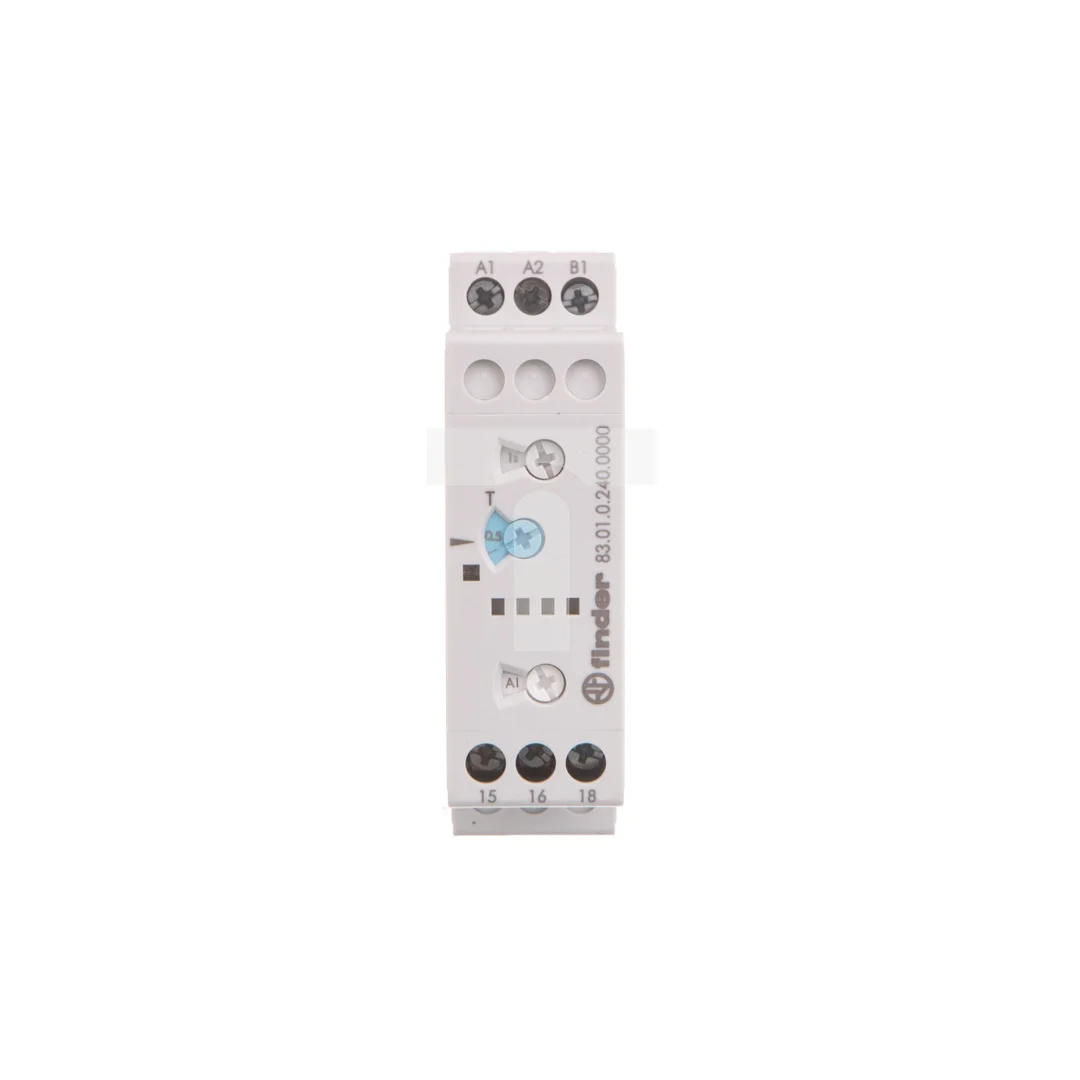 Przekaźnik czasowy 1P 16A 24-240V AC/DC 0,05s-10dni wielofunkcyjny AI, DI, GI, SW,BE, CE, DE, WD 83.01.0.240.0000