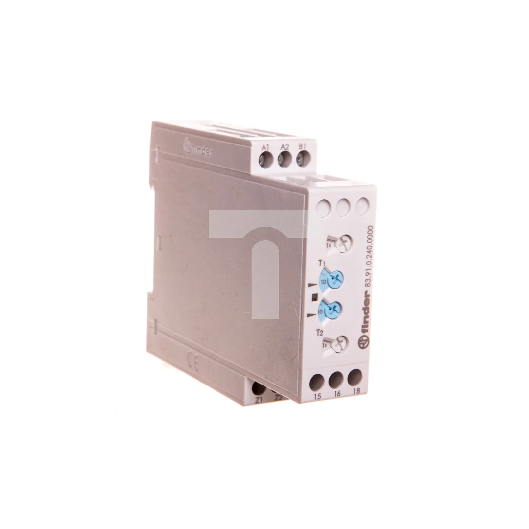 Przekaźnik czasowy 1P 16A 24-240V AC/DC 0,05s-10dni jednofunkcyjny LI, LE, PI, PE 250V 83.91.0.240.0000