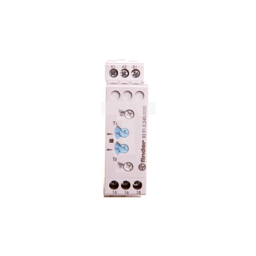 Przekaźnik czasowy 1P 16A 24-240V AC/DC 0,05s-10dni jednofunkcyjny LI, LE, PI, PE 250V 83.91.0.240.0000