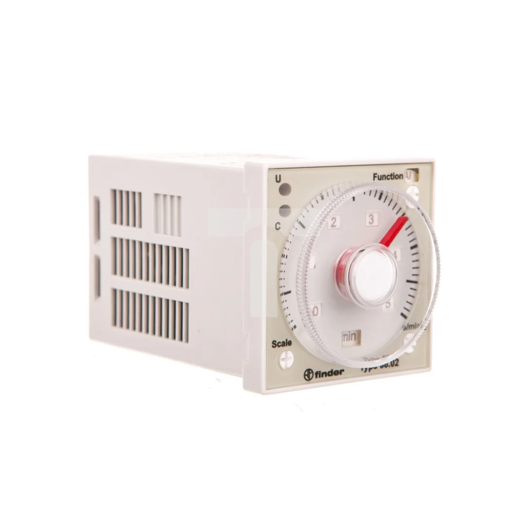Przekaźnik czasowy 2P 8A 24-230V AC/DC, wielofunkcyjny AI, DI, GI, SW, BE, CE, DE 88.02.0.230.0002