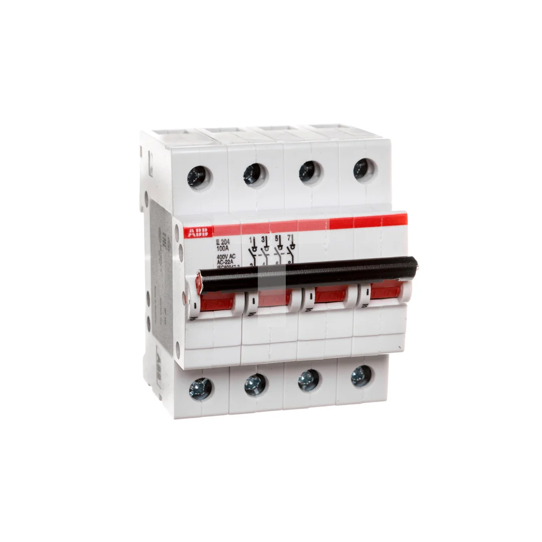Rozłącznik modułowy 100A 4P E204/100A 2CDE284001R0100