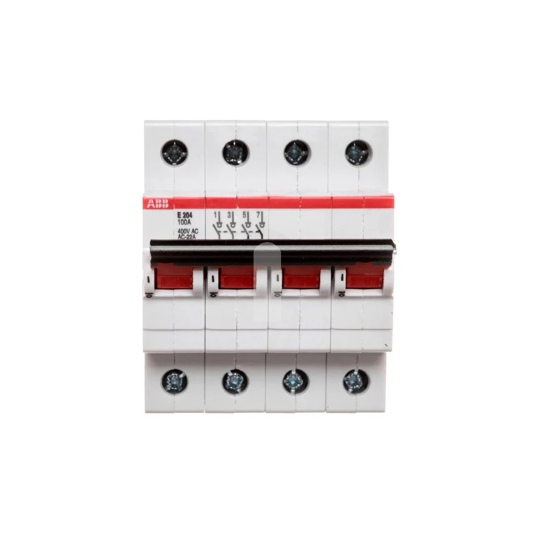 Rozłącznik modułowy 100A 4P E204/100A 2CDE284001R0100