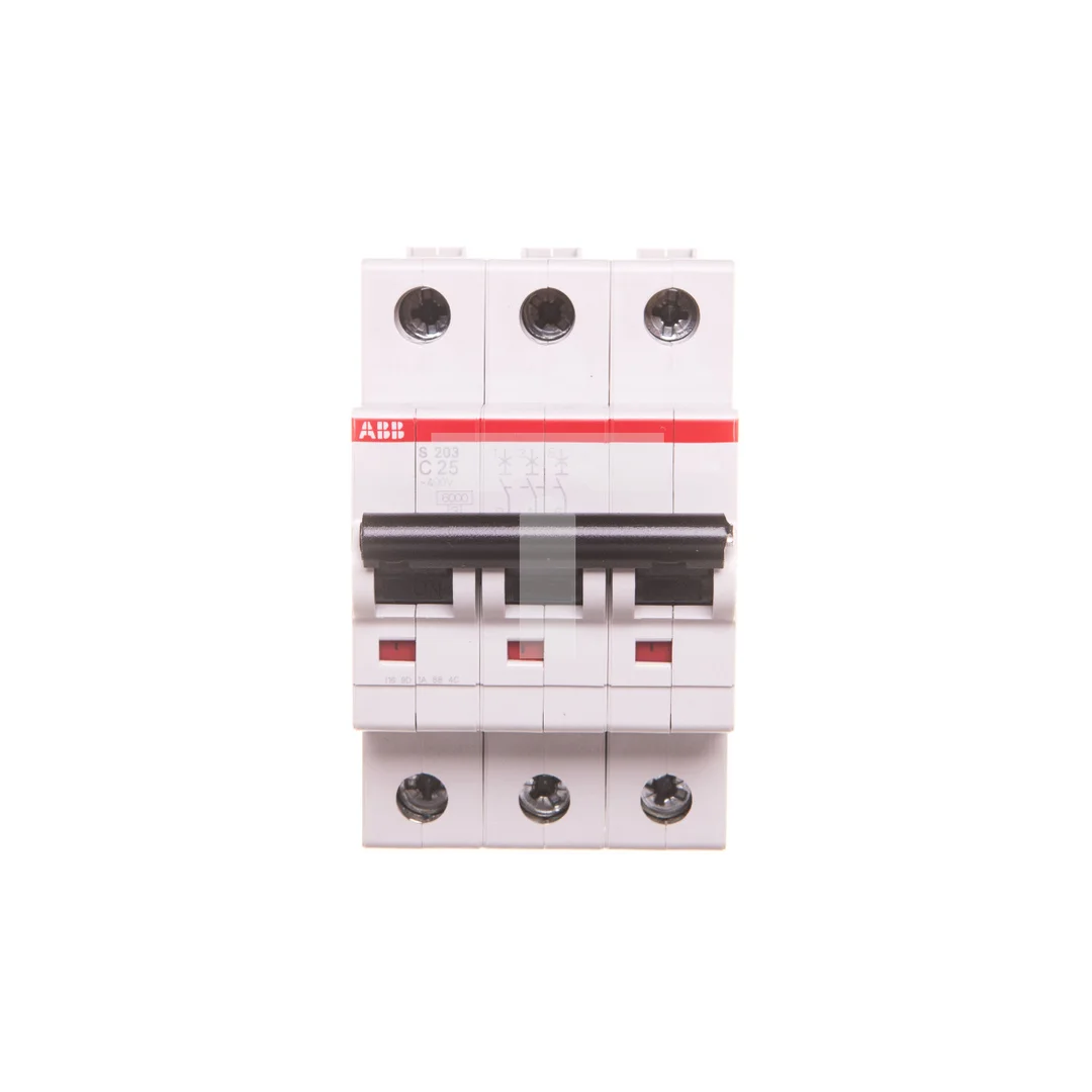 Wyłącznik nadprądowy 3P C 25A 6kA AC S203-C25 2CDS253001R0254