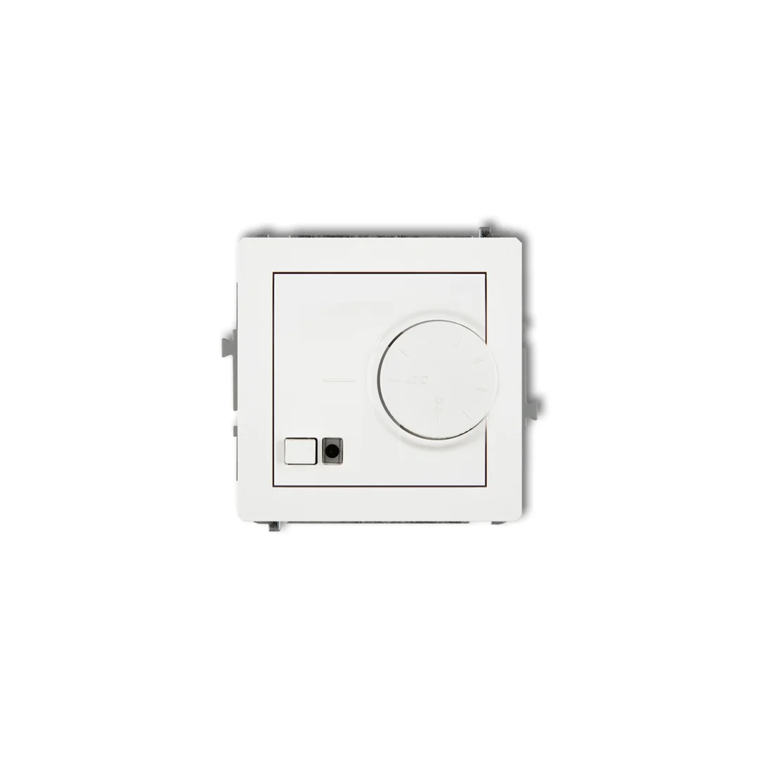 DECO Regulator temperatury elektroniczny z czujnikiem powietrznym biały DRT-2