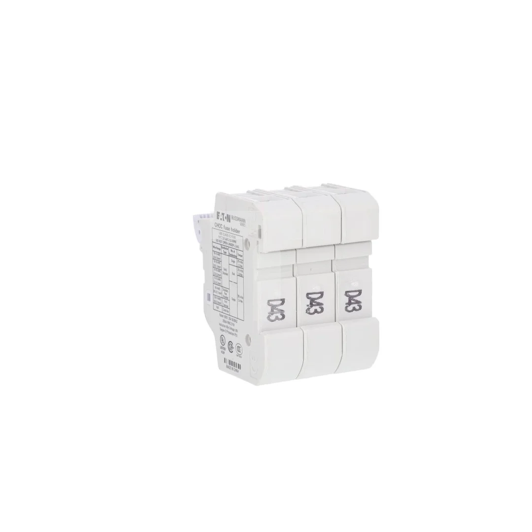 Podstawa bezpiecznikowa cylindryczna 10x38mm 3P 30A CHCC3DU
