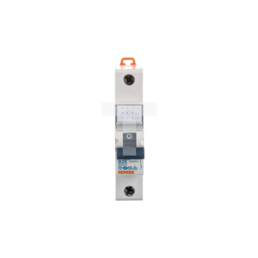 Wyłącznik nadprądowy 1P B 25A 6kA GW92209 /opak. 6/