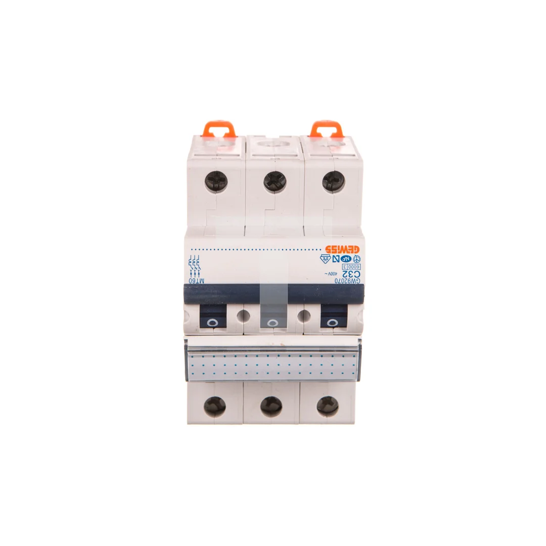 Wyłącznik nadprądowy 3P C 32A 6kA GW92070 /opak. 2/