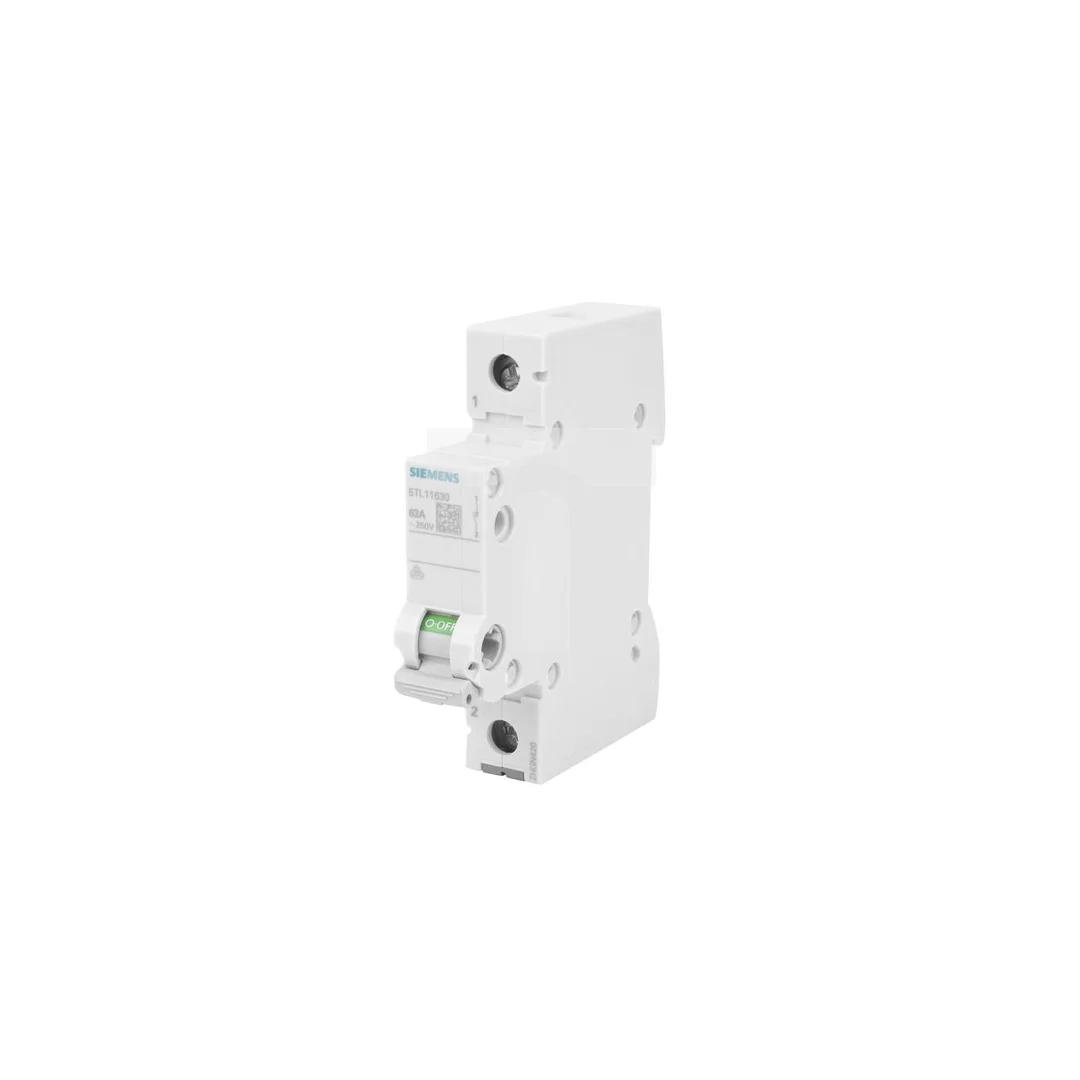 Rozłącznik modułowy 1P 63A 230V SENTRON 5TL1163-0