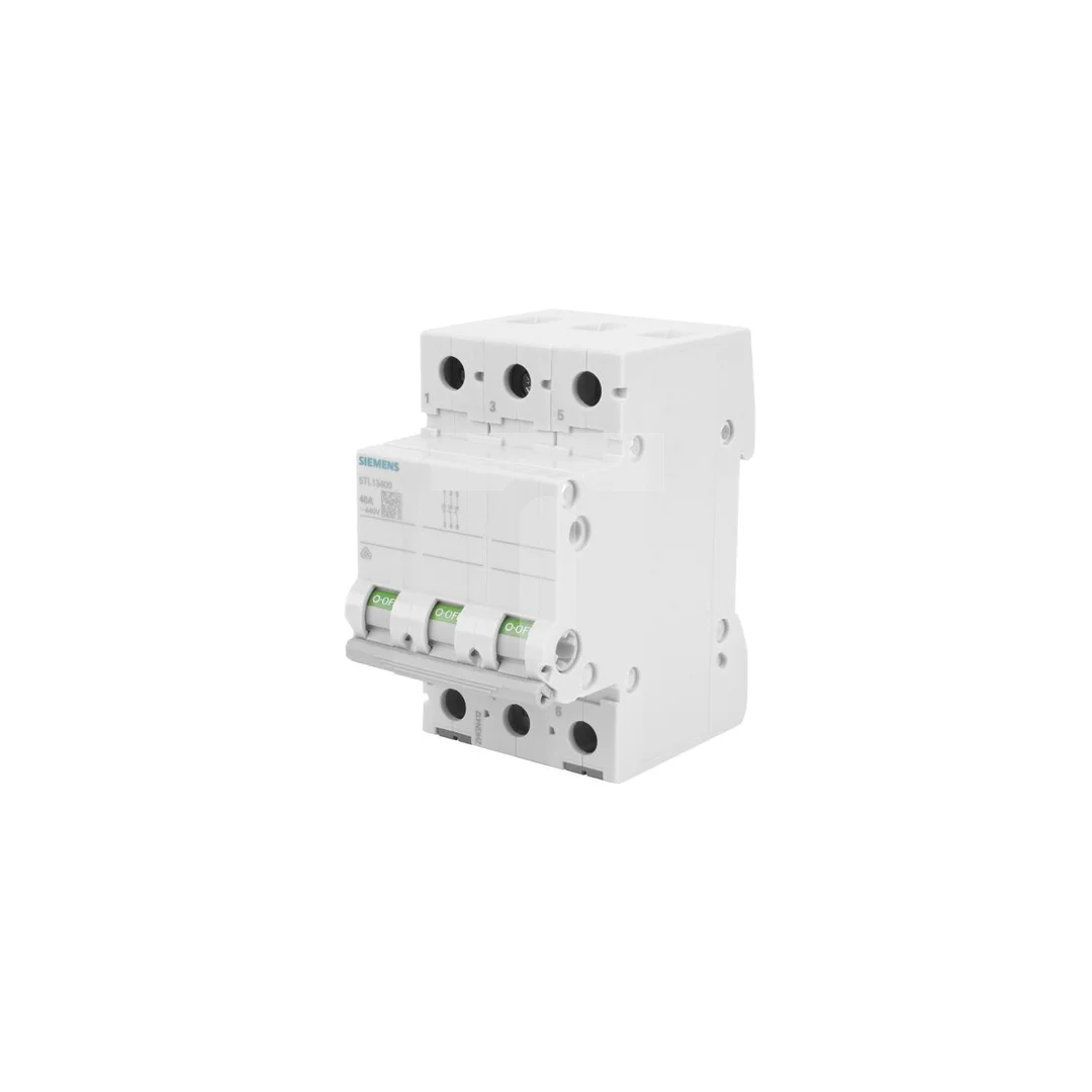 Rozłącznik modułowy 3P 40A 400V SENTRON 5TL1340-0