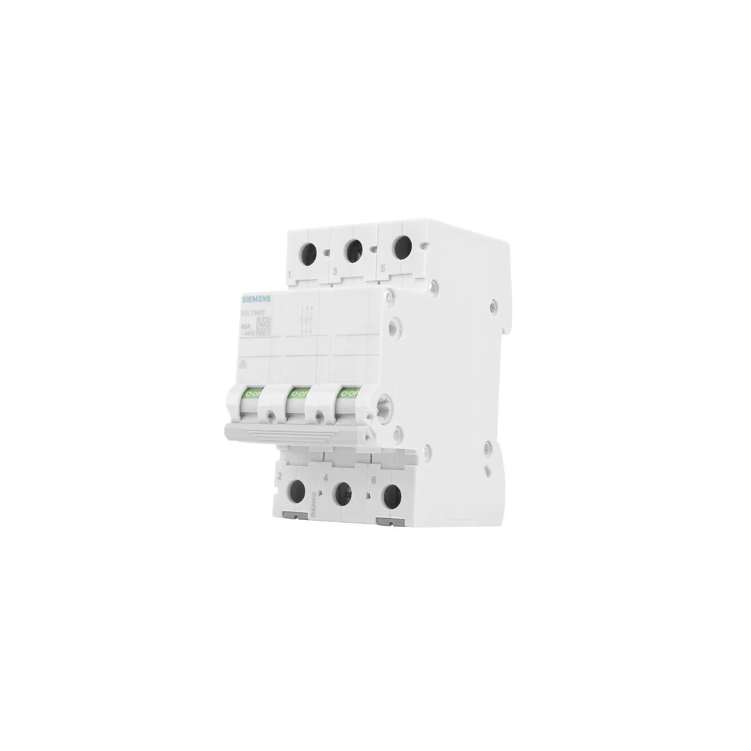 Rozłącznik modułowy 3P 40A 400V SENTRON 5TL1340-0