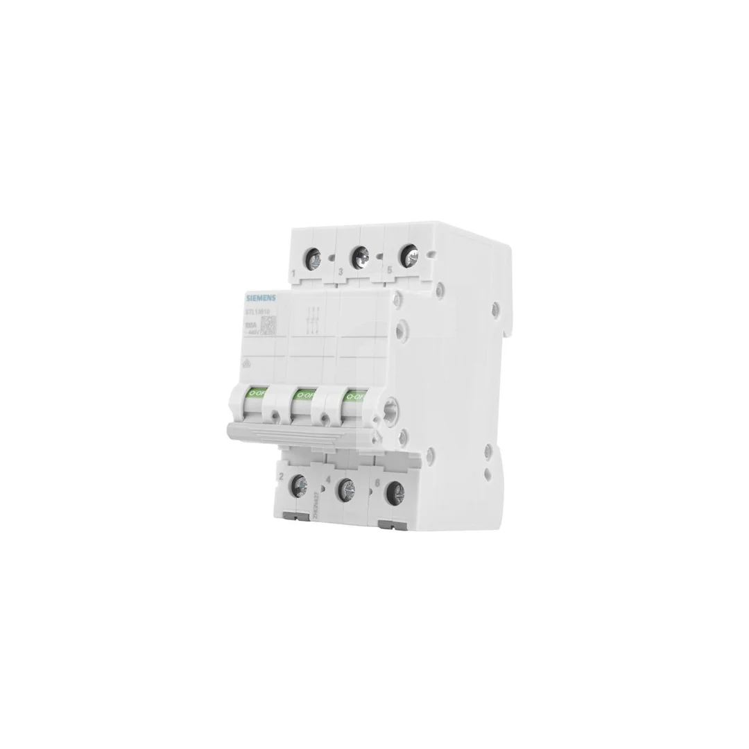 Rozłącznik modułowy 3P 100A 400V SENTRON 5TL1391-0