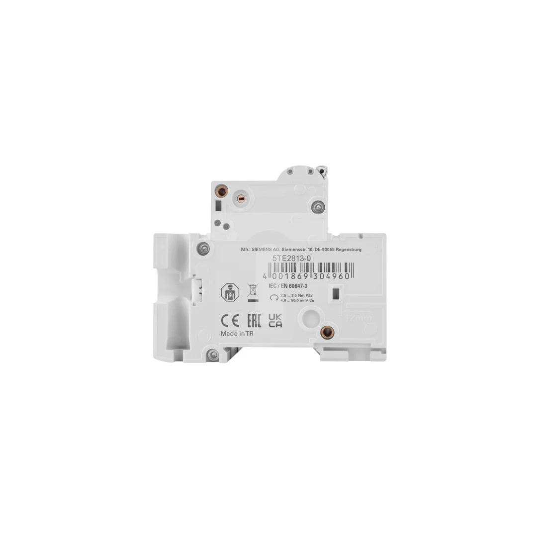 Rozłącznik modułowy 125A 3P 400V możliwy wyzwalacz 5TE2813-0